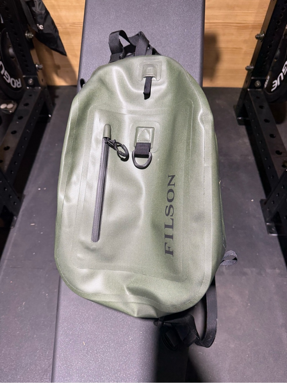 Filson Olive Green Waterproof Sling Pack